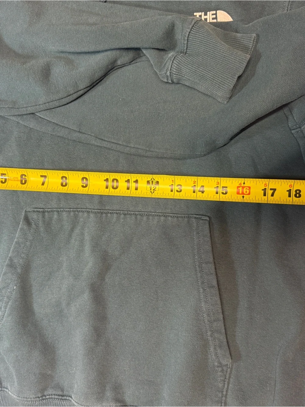 The North Face Men's Teal Green Pullover Hoodie‎